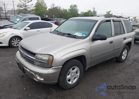 2003 Chevrolet Trailblazer Ls from USA, damaged, VIN 1GNDT13S732333114